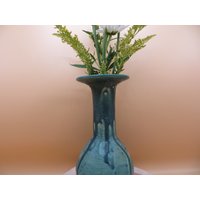 Handgemachte Keramik Vase ~ Blaue Jade von PyewackettStudios