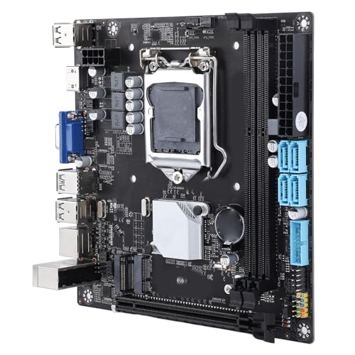 B85M I Computer-Motherboard, für LGA 1150, RTL8111H Netzwerkadapter, NVME M.2 (PCIE 3.0 X4) SATA3.0, 4X USB3.0, für Home-Office-Spiele, Unterstützung für E3 V3 PC ECC REG Server von Pyhodi