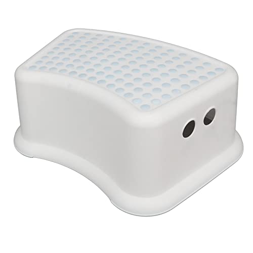 Kinder-Toilettenhocker, Rutschfester Kleiner Tritthocker mit 2 Griffen für Badezimmer Kinder-Toilettenhocker, Rutschfester Kleiner Tritthocker mit 2 Griffen für Badezimmer von Pyhodi