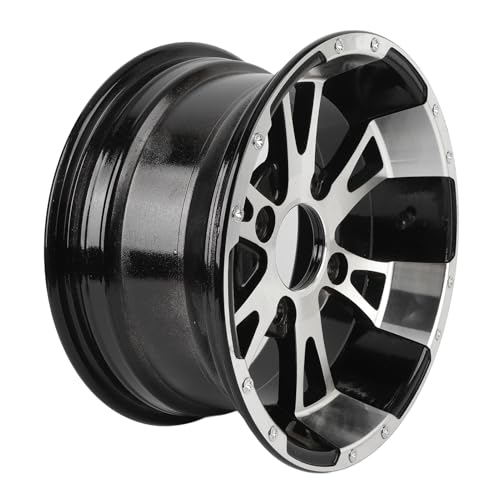 Pyhodi 12 Zoll 25x8-12 26/9-12 Rad Rand, ATV Go Kart Rad Rand Aluminiumlegierung 4 Löcher Starke Ladungskapazität für ATV Go Kart Cart Pyhodi 12 Zoll 25x8-12 26/9-12 Rad Rand, ATV Go Kart Rad Rand Aluminiumlegierung 4 Löcher Starke Ladungskapazität für ATV Go Kart Cart von Pyhodi