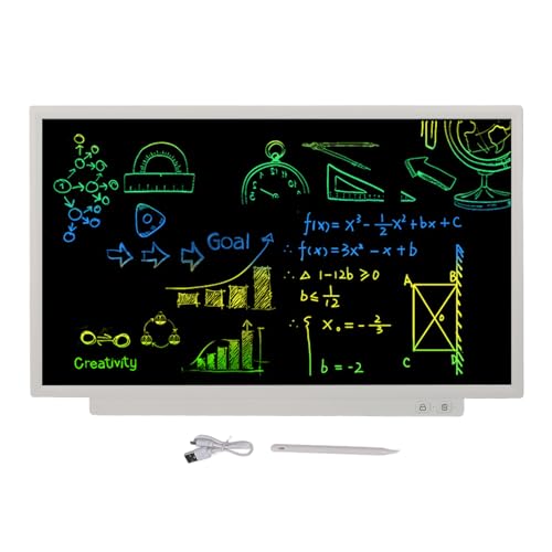 Pyhodi 24-Zoll-LCD-Schreibtablett, Löschbares LCD-Schreibtablett mit Hoher Helligkeit, Eingebautem Ständer, Stift Im Lieferumfang Enthalten, mit LCD-Bildschirm, Handschriftblock,, Pyhodiay9voh8k4e von Pyhodi