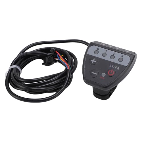 Pyhodi Bike Controller -Kit, LED -Anzeigemesser 3 Modi 15A Controller für Bürstenlose Motor 130x Drosselklappengriff Elektrisches Fahrradmodifikation Kit, Elektrische Roller -Controller von Pyhodi