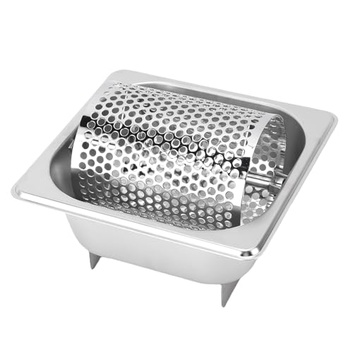 Pyhodi Buttersp Reizer Rad, Griddle Buttering Roller Saver 304 Edelstahl Butter Spreader für Frühstück Tail Gating Picknics Camping Griddle Tools, Brötchen Brot Rad von Pyhodi