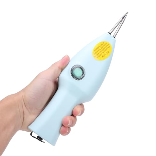 Pyhodi Elektrischer Geflügel-Plucker, Tragbares Handheld-Hähnchen-Plucker-Leistungs Fähiges Motor Wasser Beständiges Werkzeug Zur Entfernung von Cone Head-Federn mit Wiederauf (EU-Stecker) von Pyhodi