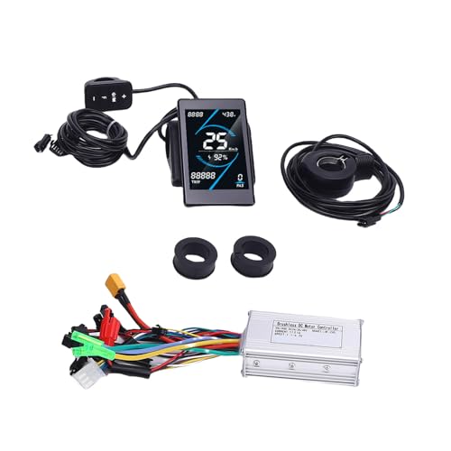 Pyhodi Elektromotor Controller, E Bike Controller mit 17A -Sinuswellen Bürstenloser Motor LCD -Anzeigemesser 130x Daumengas für Elektrische Umwandlungen Fahrrad Pyhodi Elektromotor Controller, E Bike Controller mit 17A -Sinuswellen Bürstenloser Motor LCD -Anzeigemesser 130x Daumengas für Elektrische Umwandlungen Fahrrad von Pyhodi