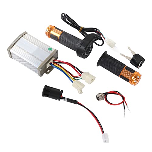 Pyhodi Gebürstete Motor Controller Kit, 8 V 800W Aluminiumlegierung Gummi Speed Controller Set Elektrikbike - -Kit Hochleistungs Mutifuktionalbike Dreiräder Scooter Set Pyhodi Gebürstete Motor Controller Kit, 8 V 800W Aluminiumlegierung Gummi Speed Controller Set Elektrikbike - -Kit Hochleistungs Mutifuktionalbike Dreiräder Scooter Set von Pyhodi