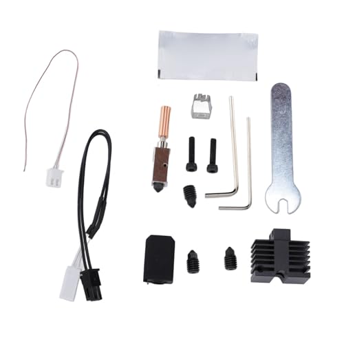 Pyhodi Härtungstahl -Düsen -Hotend -Kit für QIDI X Plus3, Xmaximum3, X Smart3 und Q1 Pro, Schnelle Heizung mit Integrierter Kompatibilität mit Integriertem, PLA, ABS, PETG, TPU, Mehr von Pyhodi