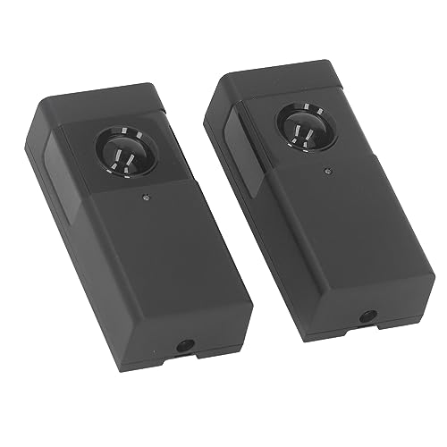Pyhodi Infrarot -Sensor -Türöffner, 30m Range Eins -Strahl -Photozell -Gate -Infrarot -Detektor für die Sicherheit zu Hause, Auto Stopptor Wenn Hindernisse Erkannt, Wasserdichtes (BLACK) von Pyhodi