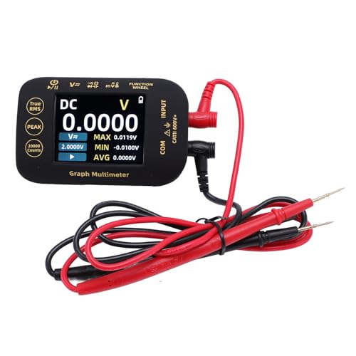 Pyhodi Photovoltaic Digital Multimeter, 20000 Zählungen 2,8 -Zoll -TFT -Bildschirm Grafisches Multimeter, Wiederaufladbar für Bergarbeiter und Sonnenkollektoren, Smart Tools Zum Testen von Pyhodi