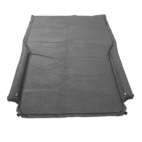 Pyhodi SUV -Luftmatratze, Aufblasbare SUV -Matratzenbett in Kissen mit Wachflügel 5 cm Dicker Wildleder Campingauto -Schlafplatten für Mid Large Minivan Truck in die Luft Jagen (Elegantes Grau) von Pyhodi