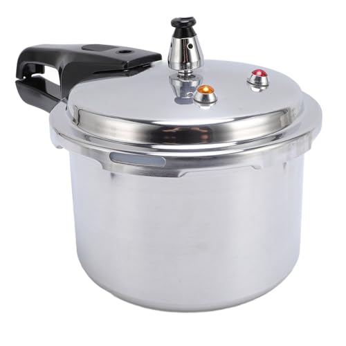 Pyhodi Schnellkochtopf Aluminiumlegierung, Großer Kapazität Schneller Kochtopf, Explosionsnachweis mit Einfachem Verriegelungsmechanismus, für Gas- und Induktionskocher, Einschränkung (20cm/4l) von Pyhodi