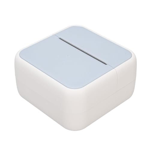 Pyhodi Tragbarer Thermischer Drucker, Drahtloser -Drucker Kompakte Reisedrucker mit 5 Rollenpapier 1500 -mAh -Batterie für IOS -Laptop -Heimbüroauto von Pyhodi