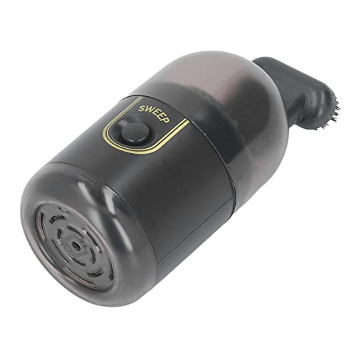 Pyhodi Wiedenaerafladbarer Mini-Staubsauger, Kabelloser Handstaubsauger, Kleiner Staubsauger MIT Sichtbarem Mülleimer, Einfache Bedienung (Black) von Pyhodi