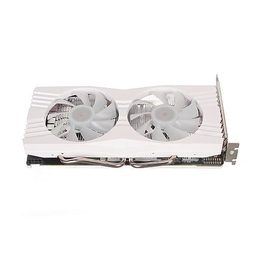RX 580 8 GB GDDR5 256-Bit-Grafikkarte, 1080P 1284 MHz GPU 7000 MHz Speichertakt-Grafikkarte mit Zwei Lüftern, DP-HDMI-Ausgang, PCIE 3.0, für PC-Gaming, Büroarbeit RX 580 8 GB GDDR5 256-Bit-Grafikkarte, 1080P 1284 MHz GPU 7000 MHz Speichertakt-Grafikkarte mit Zwei Lüftern, DP-HDMI-Ausgang, PCIE 3.0, für PC-Gaming, Büroarbeit von Pyhodi