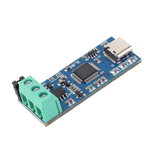USB-zu-CAN-Modulkonverter, STM32G4 170 MHz, Unterstützung für CAN2.0A CAN2.0B CAN-FD-Protokoll, mit LED-Anzeige, 5-V-Typ-C-Netzteil, Kompaktes Design, für CAN-Bus-Analysator USB-zu-CAN-Modulkonverter, STM32G4 170 MHz, Unterstützung für CAN2.0A CAN2.0B CAN-FD-Protokoll, mit LED-Anzeige, 5-V-Typ-C-Netzteil, Kompaktes Design, für CAN-Bus-Analysator von Pyhodi