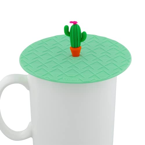 Pylones Deckel für Tasse, Tasse und kleine Schüssel, Kaktus, Durchmesser 10 cm von Pylones