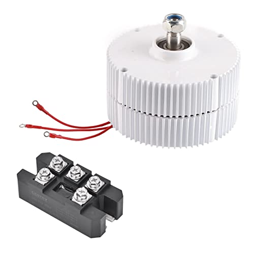 24V 400W Windrad Generator Permanentmagnet, 3 - Phasen Synchrongenerator NE - 400 - Hohe Effizienz, Langlebig, Ideal Für Stromerzeugung Und Industrie (Typ 2) von Pyltha