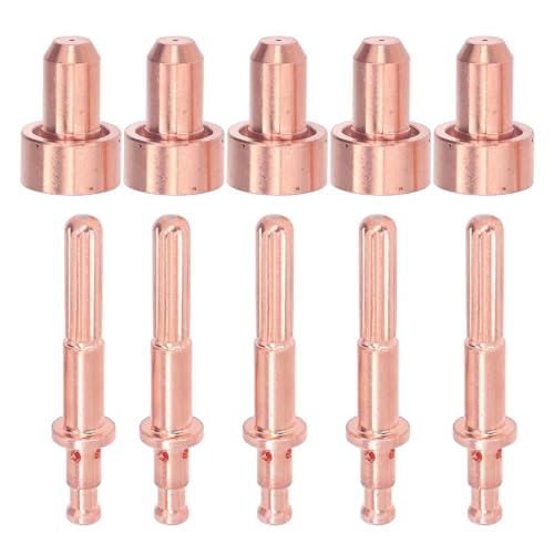 Elektroden Düsensatz, 10 Stück Messing, Für MC60 MC100, 64006510 und 64006514 - Hitzebeständig, Korrosionsschutz, Für Dauerhaften Einsatz von Pyltha