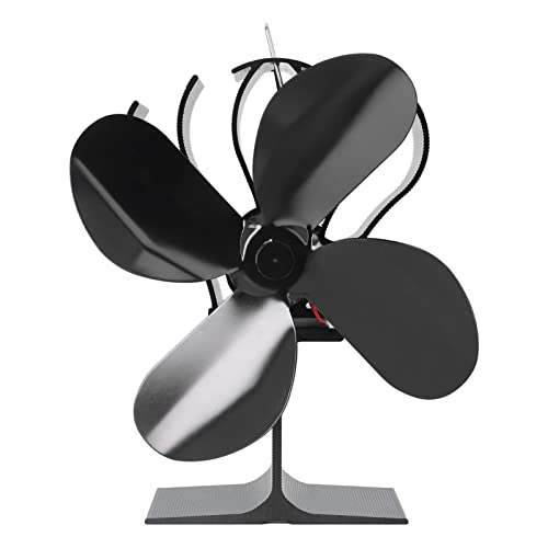 Pyltha Kaminventilator Aus Aluminiumlegierung Mit 4 Flügeln, Hitzebeständig, Heizkörperventilator Für Kaminofen, Ofenlüfter - Selbstläufer, Stromlos, Für Holzöfen Und Kamine Pyltha Kaminventilator Aus Aluminiumlegierung Mit 4 Flügeln, Hitzebeständig, Heizkörperventilator Für Kaminofen, Ofenlüfter - Selbstläufer, Stromlos, Für Holzöfen Und Kamine von Pyltha