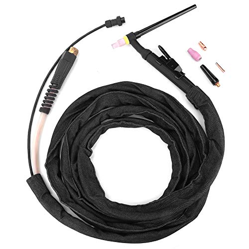 TIG Schweißbrenner WP - 9F, Argon Lichtbogen Schweißpistole 4 Meter - Hohe Produktivität, Stabile Lichtbogenverbrennung, Ideal für Metall - und Wig Schweißgerät TIG Schweißbrenner WP - 9F, Argon Lichtbogen Schweißpistole 4 Meter - Hohe Produktivität, Stabile Lichtbogenverbrennung, Ideal für Metall - und Wig Schweißgerät von Pyltha