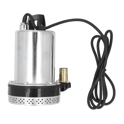 Tauchpumpe DC 180W, Edelstahlgehäuse, Kupfermotor, 12V, 8m Förderhöhe, 1 Zoll Ausgang - Hohe Effizienz, Leiser Betrieb, Für Garten Teich Schwimmbad Tauchpumpe DC 180W, Edelstahlgehäuse, Kupfermotor, 12V, 8m Förderhöhe, 1 Zoll Ausgang - Hohe Effizienz, Leiser Betrieb, Für Garten Teich Schwimmbad von Pyltha