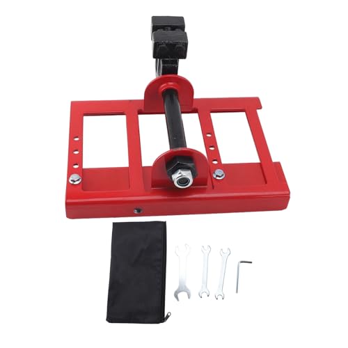 Vertikale Kettensägen Führung, Sägewerk, Rote Holz Schnittlehre, Portabel, Kompakt, Leicht - Präzise Vertikalschnitt, Robuste Sägehilfe, Für Holzarbeiten und Rohrbearbeitung (Typ 1) von Pyltha