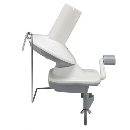 Wollwickler, Handbetriebener Garnwickler, Leicht und Leise, Kompakt und Tragbar - Manuelle Garnaufwickler, Einfaches Garn Knäuel Wickeln für Häkelgerät und DIY von Pyltha