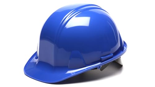 Pyramex Blue Cap Style 4 Point Snap Lock Suspension Hard Hat by Pyramex Safety von Pyramex Safety