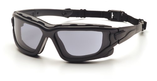 Pyramex Safety I-Force SB7020SDT Schutzbrille mit erhöhter Antibeschlagwirkung Feuerresistent, grau, einheitsgröße von Pyramex Safety
