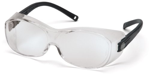 Pyramex Safety OTS S3510STJ federleichte angenehm zu tragende Schutzbrille / auch über Korrekturbrillen tragbar / farblose Sichtscheiben antibeschlag von Pyramex Safety