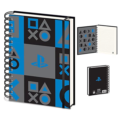 Pyramid Europe Playstation A5 liniertes Premium Notizbuch (Core Essentials Design) - Offizielles Lizenzprodukt von Pyramid International