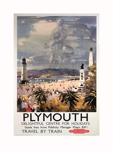 Plymouth "1" 60 x 80cm Kunstdruck von Pyramid Generic