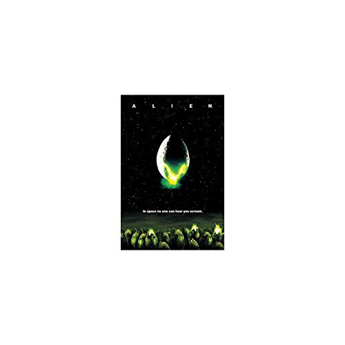 Alien One Sheet Maxi Poster, Holz, Mehrfarbig von Pyramid International