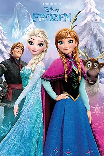 Disney Frozen Snow Forest Maxi Poster, Mehrfarbig von Pyramid International