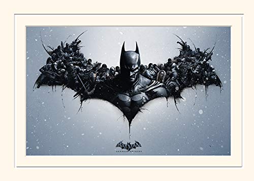 Pyramid BATMAN KUNSTDRUCK ART PRINT LOGO ARKHAM ORIGINS POSTER von Pyramid