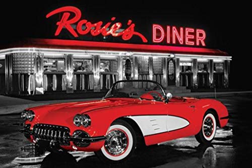 Pyramid Generic Rosie's Diner' Maxi Poster',61 x 91.5 cm von Pyramid Generic