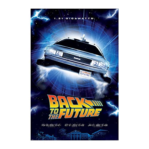 Pyramid International Back to the Future Poster 1.21 Gigawatts von Pyramid International