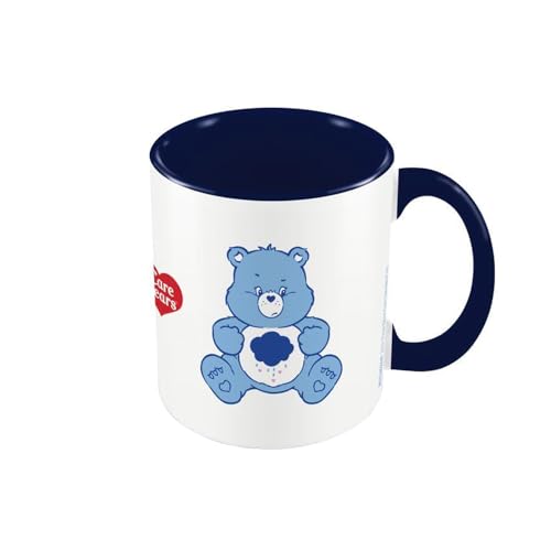 Pyramid International Care Bears (Grumpy Bear) farbiger Innenbecher, 315 ml, Keramiktasse, Einheitsgröße von Pyramid International