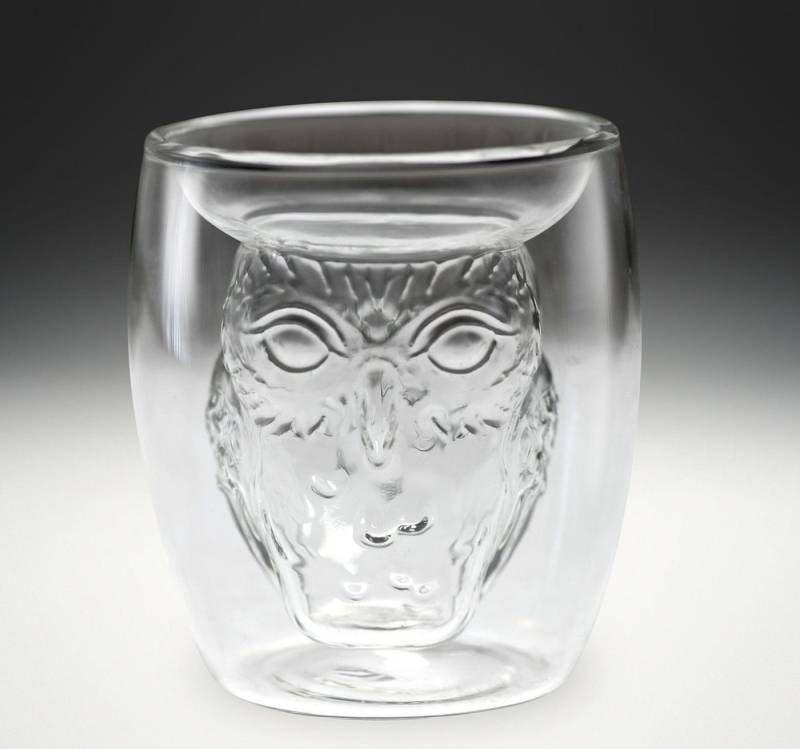 Pyramid International Glas Harry Potter 3D Glas Hedwig, Bedrucktes Glas - Offiziell lizenziert von Pyramid International