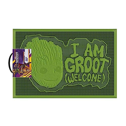 Pyramid International Guardians of The Galaxy Fußmatte I Am Groot Welcome – 40 cm x 60 cm – Einheitsgröße von Pyramid International