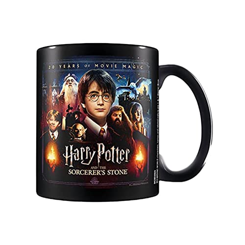 Pyramid International Harry Potter (20 Years of Movie Magic) schwarze Tasse – 315 ml Keramiktasse – Einheitsgröße von Pyramid International