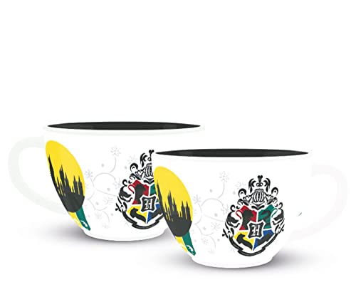 Pyramid International Harry Potter Tasse (Hogwarts-Design) Keramik Kaffeetasse – Offizieller Merchandise-Artikel von Pyramid International