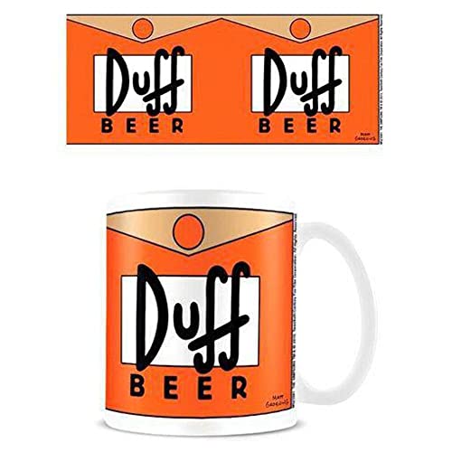 Pyramid International MG23581 The Simpsons (Duff Beer) Keramikbecher, mehrfarbig, 8,5 x 12 x 10,5 cm von Pyramid International