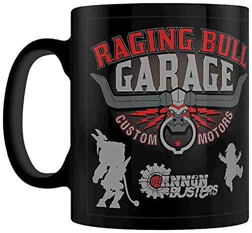 Pyramid International MGB26060 Cannon Busters (Raging Bull Garage) Black Coffee Mug Kaffeebecher, keramik von Pyramid International