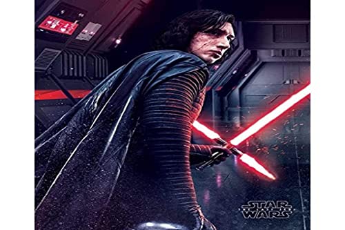 Pyramid International Mini-Poster Kylo Ren Rage Star Wars The Last Jedi, Kunststoff Glas, Mehrfarbig, 40 x 50 x 1.3 cm von Pyramid International