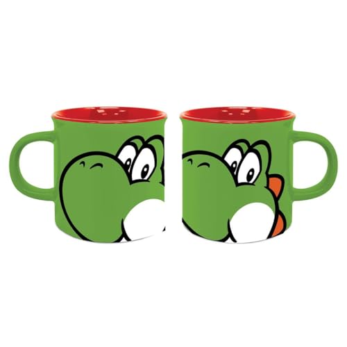 Pyramid International Super Mario (Yoshi) Campfire Mug, Grün von Pyramid International