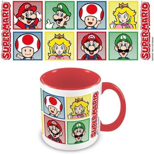 Pyramid International Super Mario Red Coloured Inner Mug von Pyramid International