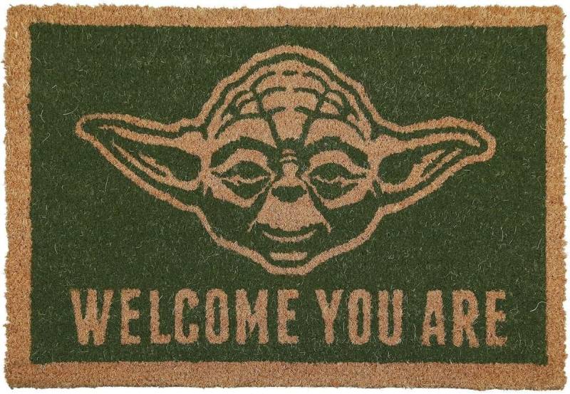 Pyramid International Teppich Star Wars Fußmatte Yoda 40 x 60 cm, Qualitativ hochwertige Fußmatte von Pyramid International