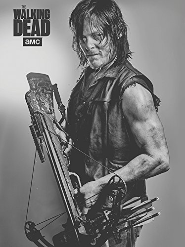 Pyramid International The Walking Dead Daryl Kunstdruck, mehrfarbig, 60 x 80 cm von Pyramid International