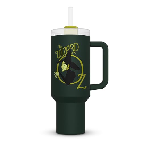 Pyramid International - Tumbler Wizard of OZ - Isothermischer Becher mit Strohhalm und Griff - 1.2L - Heiße und kalte Thermoskanne von Pyramid International
